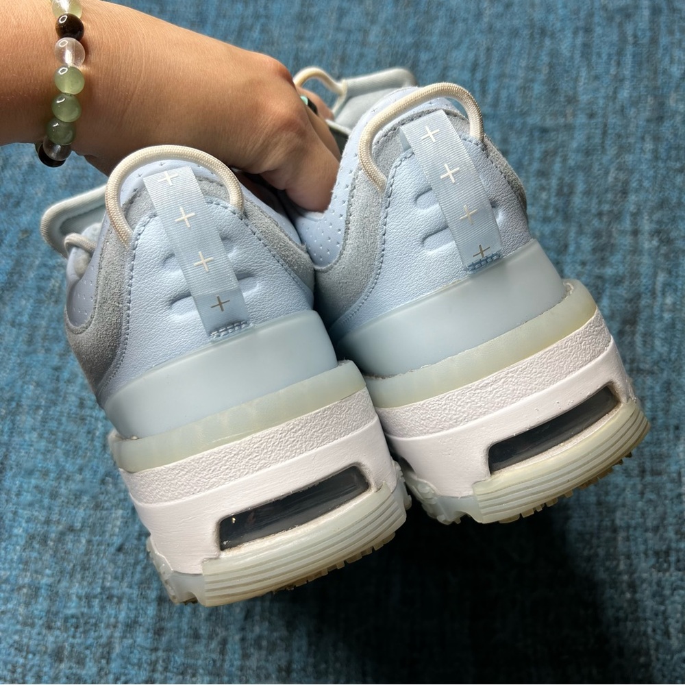 Nike Jordan Air Mae Platform Sneakers in Celestine Blue - Picture 7 of 9